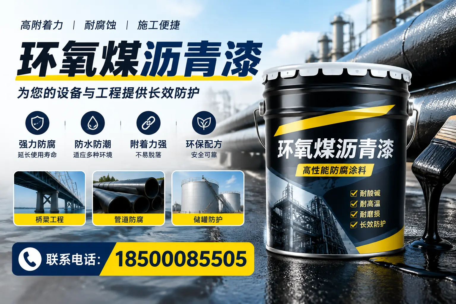环氧煤沥青漆与其他涂料的对比分析,助力屯昌企业决策